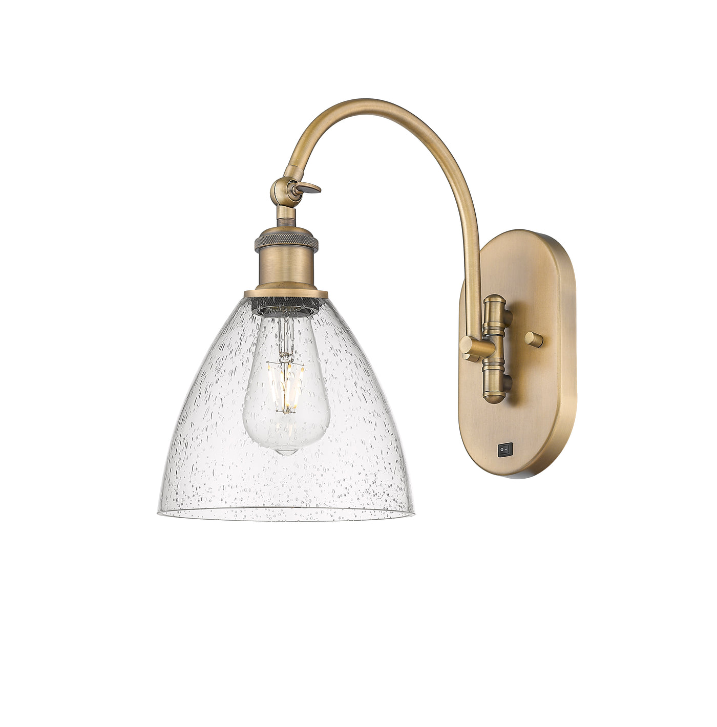 Ballston Swing Arm Cast Brass