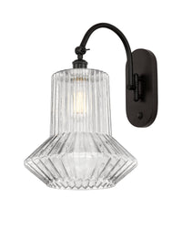 Ballston Swing Arm Cast Brass Glass Steel