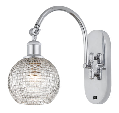 Ballston Swing Arm Cast Brass White Venetian