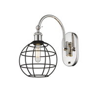 Ballston Rustic, Farmhouse, Seaside, Coastal Woven Rattan Bath Vanity Light