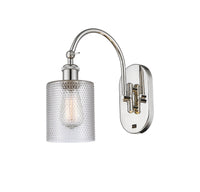 Ballston Swing Arm Cast Brass Glass Steel
