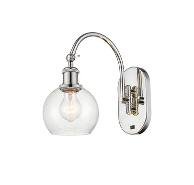 Ballston Swing Arm Cast Brass Steel Glass