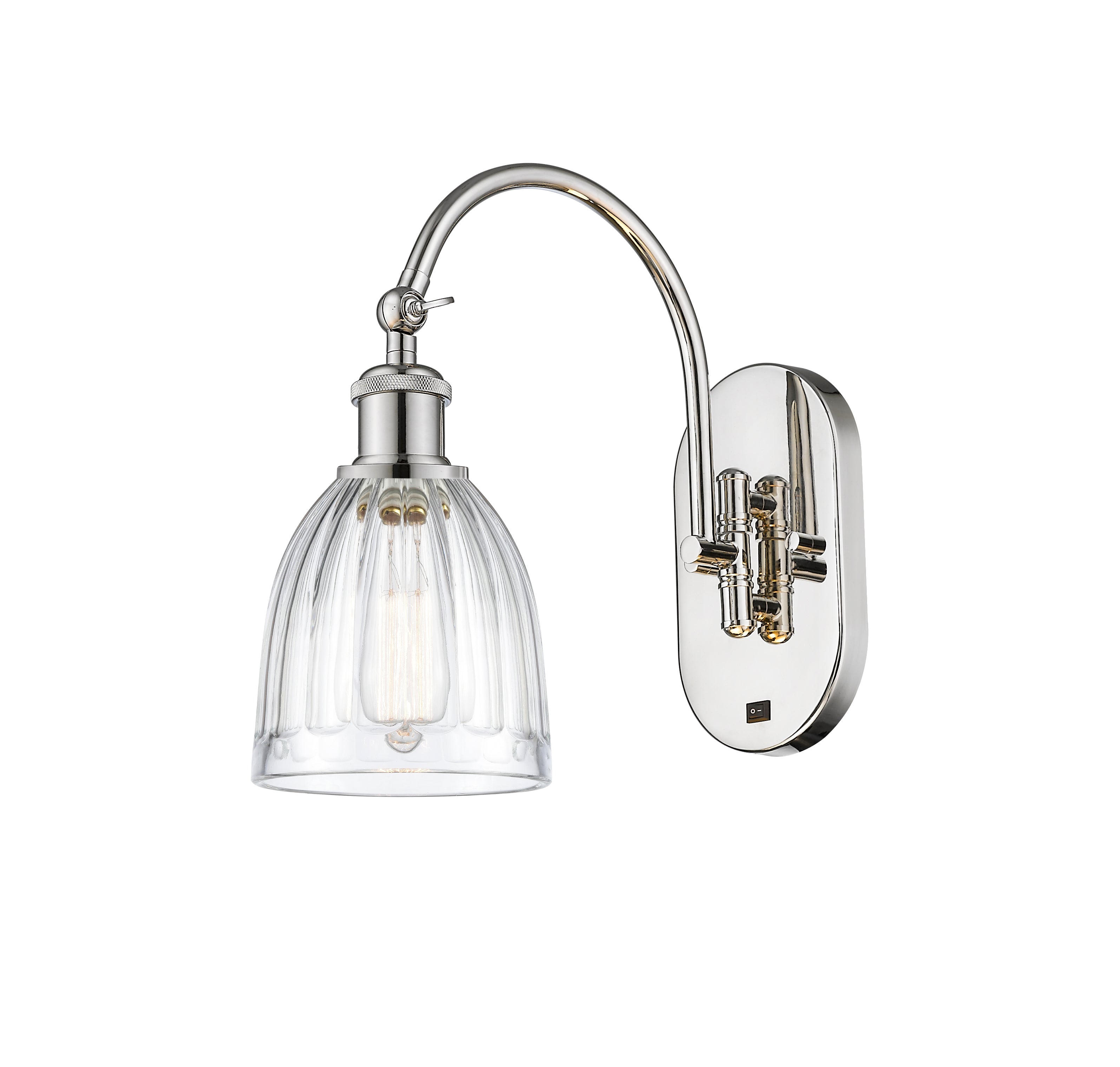 Ballston Swing Arm Cast Brass Finish