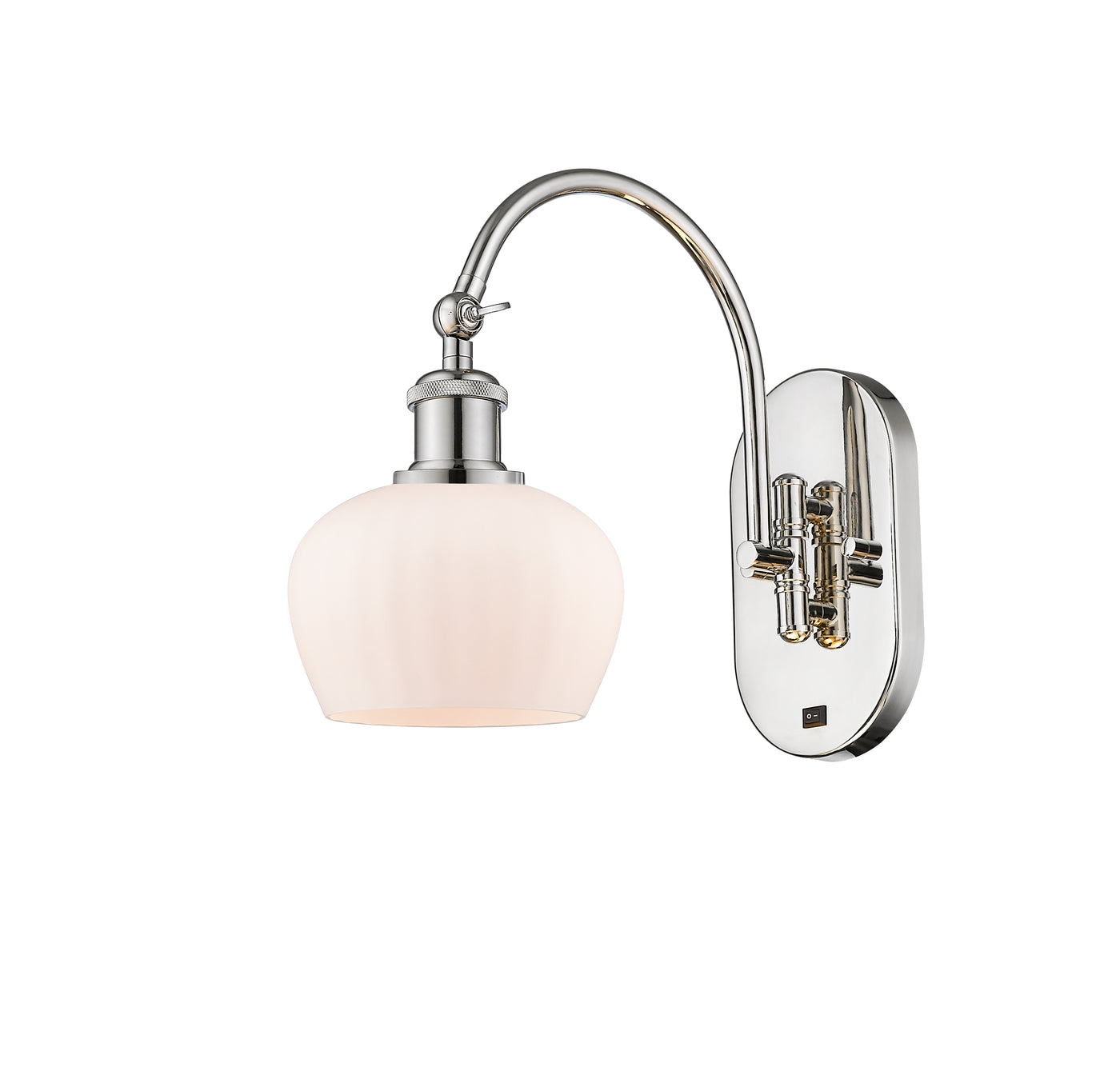Ballston Swing Arm Cast Brass Steel Glass