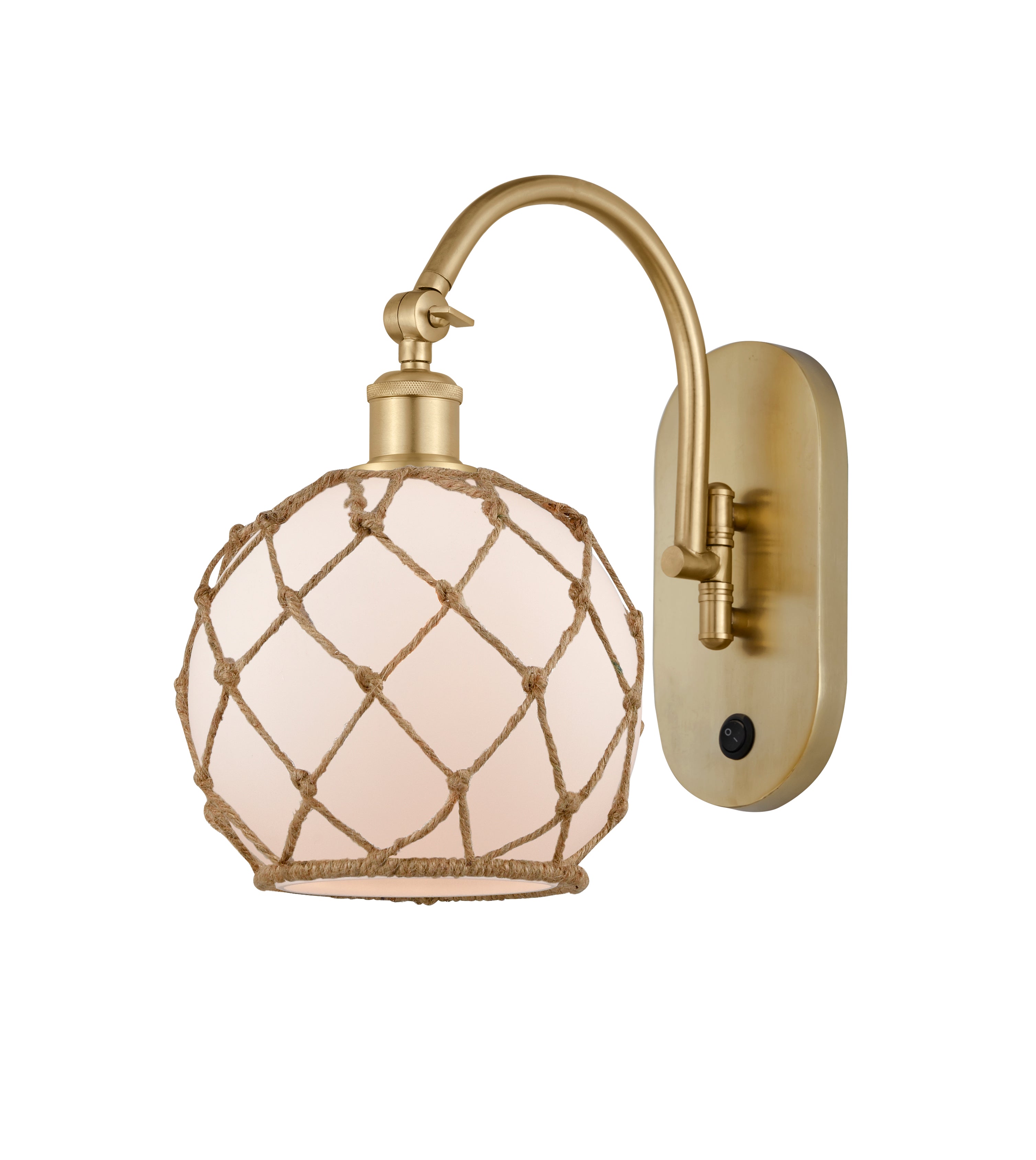 Ballston Swing Arm Cast Brass Fixture