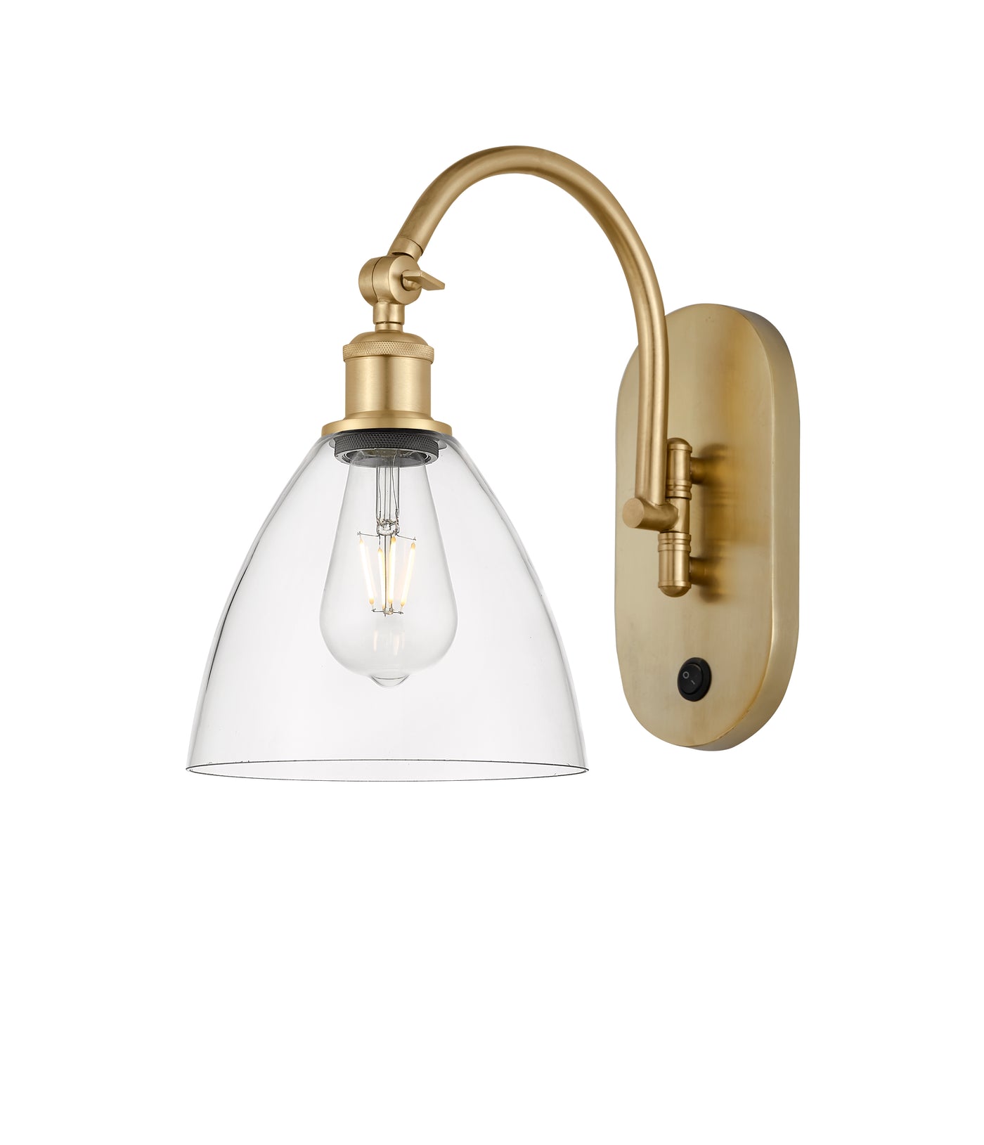 Ballston Swing Arm Cast Brass