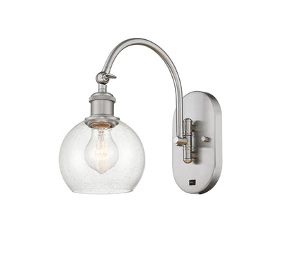 Ballston Swing Arm Cast Brass Steel Glass
