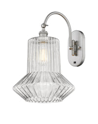 Ballston Swing Arm Cast Brass Glass Steel