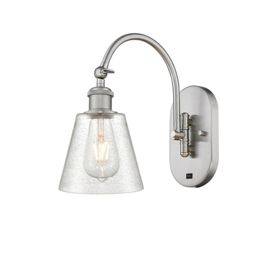 Ballston Swing Arm Cast Brass Steel Glass