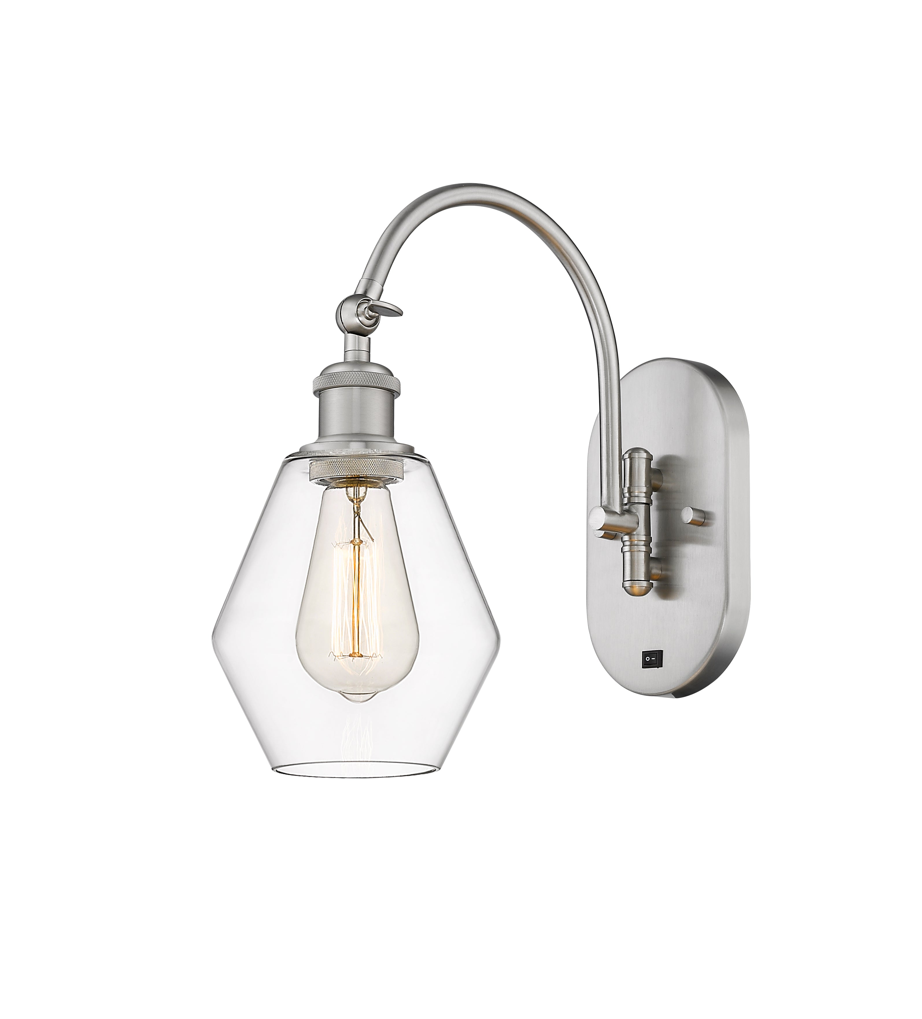 Ballston Swing Arm Cast Brass Finish