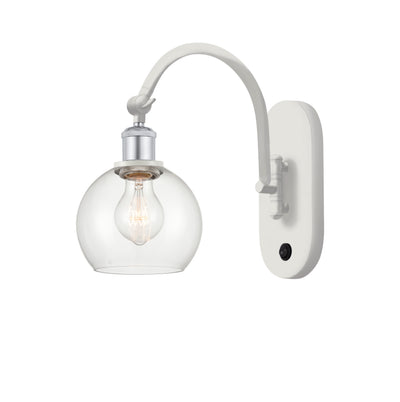 Ballston Swing Arm Cast Brass Steel Glass