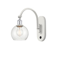 Ballston Swing Arm Cast Brass Steel Glass