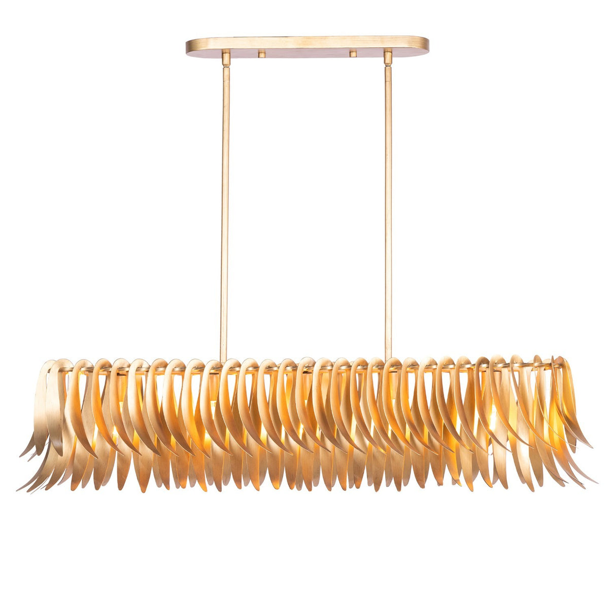 20'' Grace 5 Light New Gold Linear Pendant