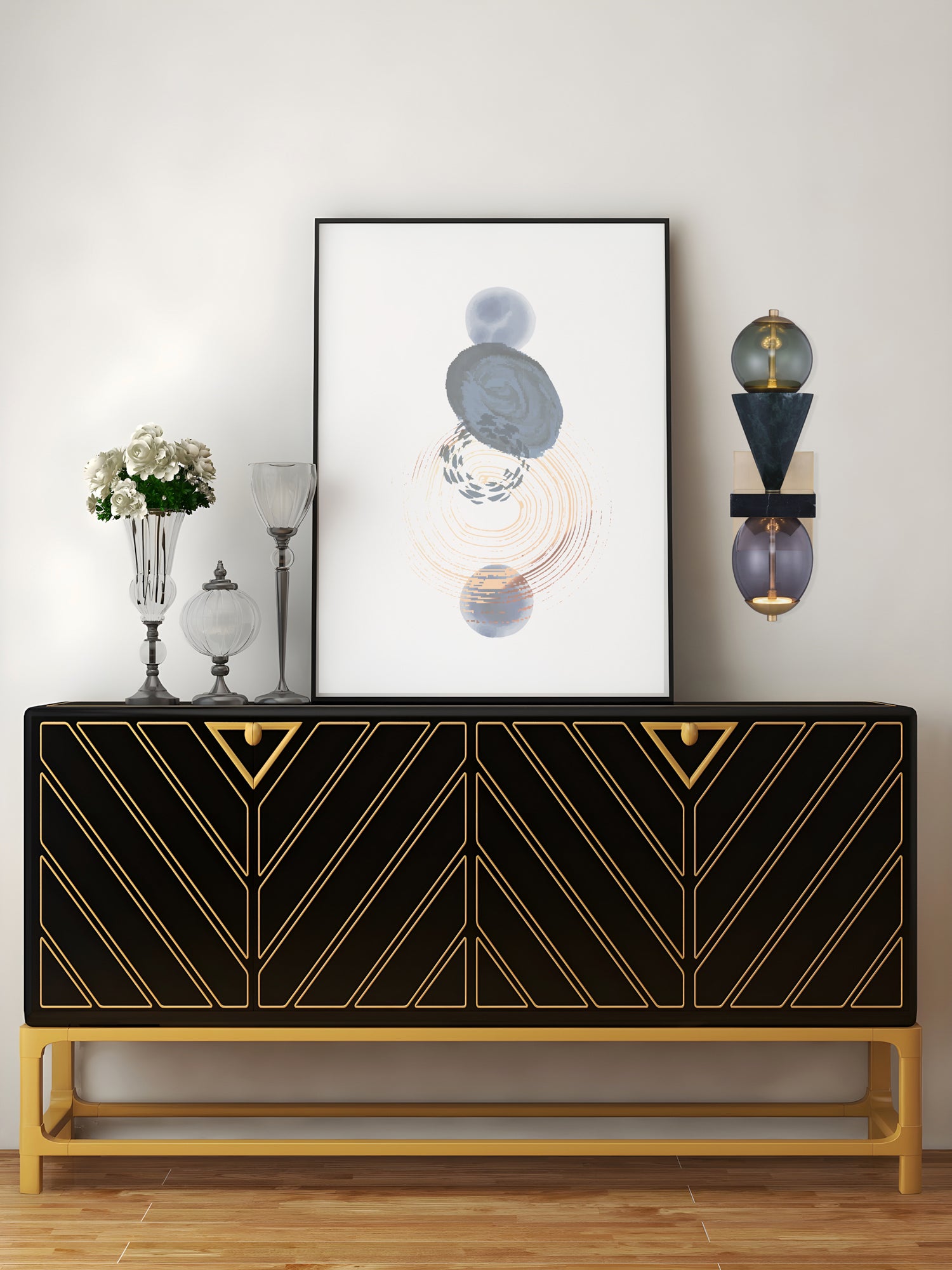 6.5'' Demi 2 Light Winter Brass Wall Sconce