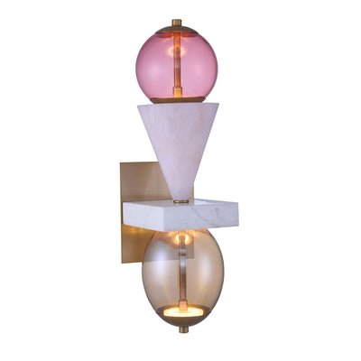 6.5'' Demi 1 Light Winter Brass Wall Sconce
