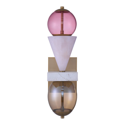 6.5'' Demi 1 Light Winter Brass Wall Sconce