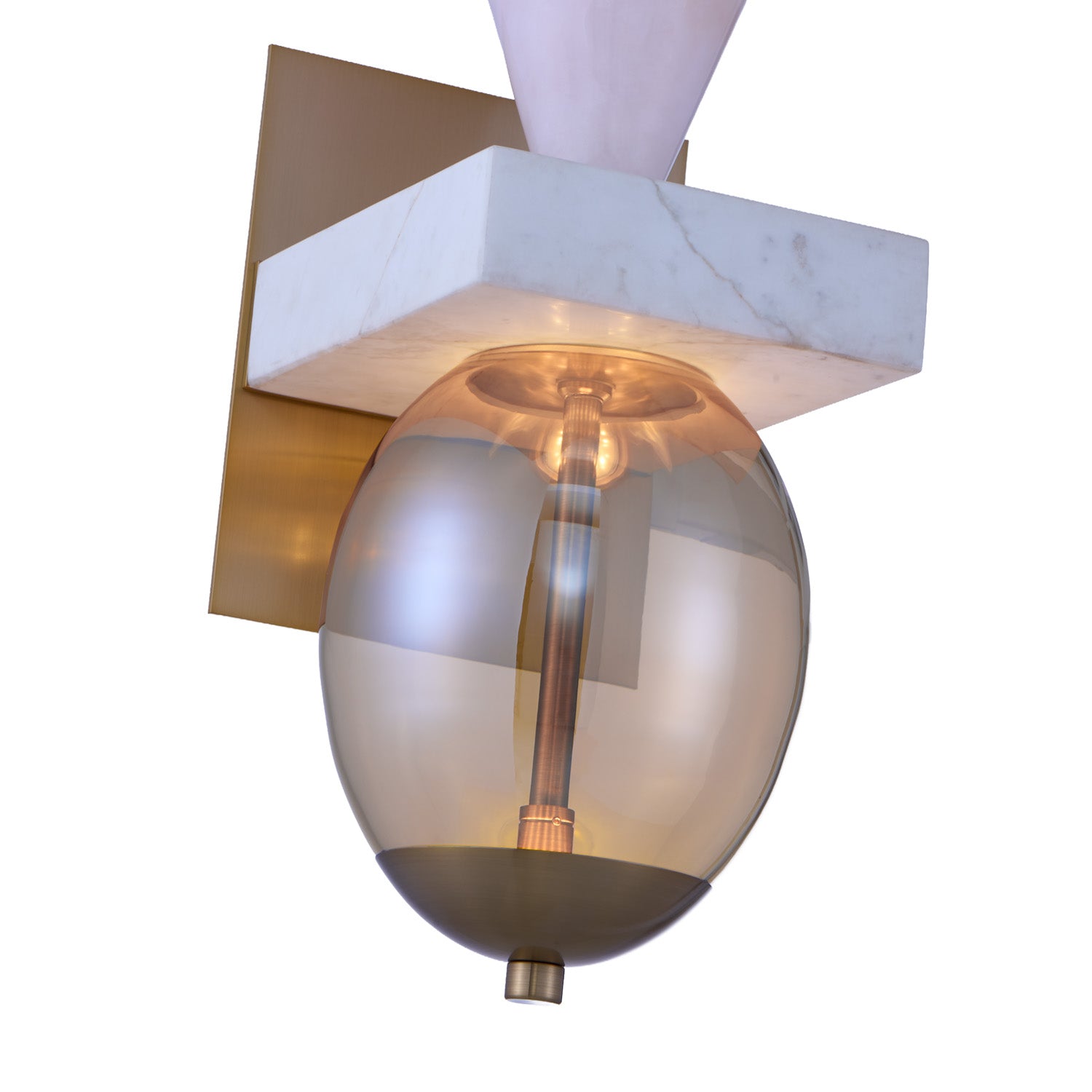 6.5'' Demi 1 Light Winter Brass Wall Sconce