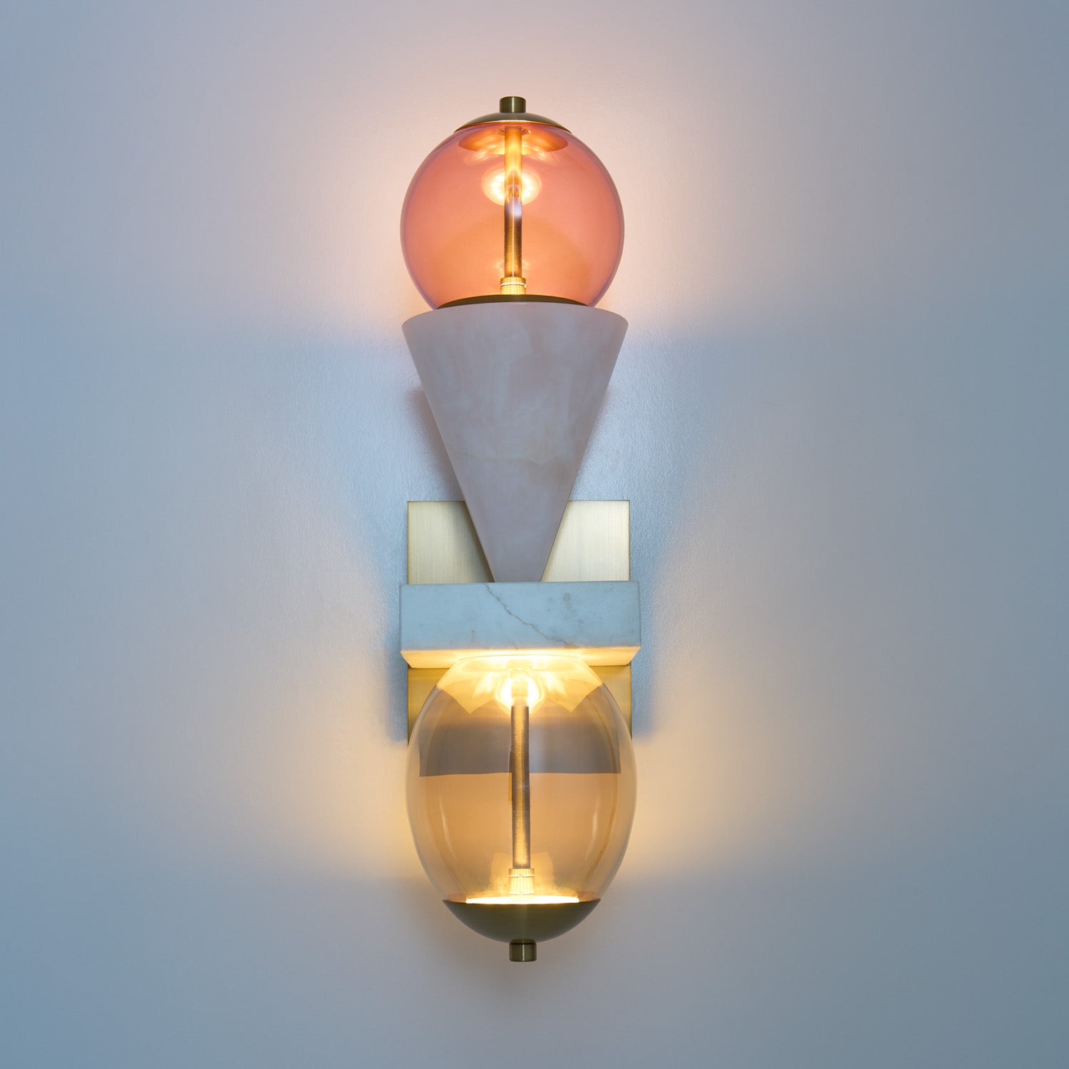 6.5'' Demi 1 Light Winter Brass Wall Sconce