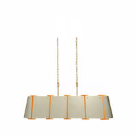 Peep Show 6 Light Linear Pendants