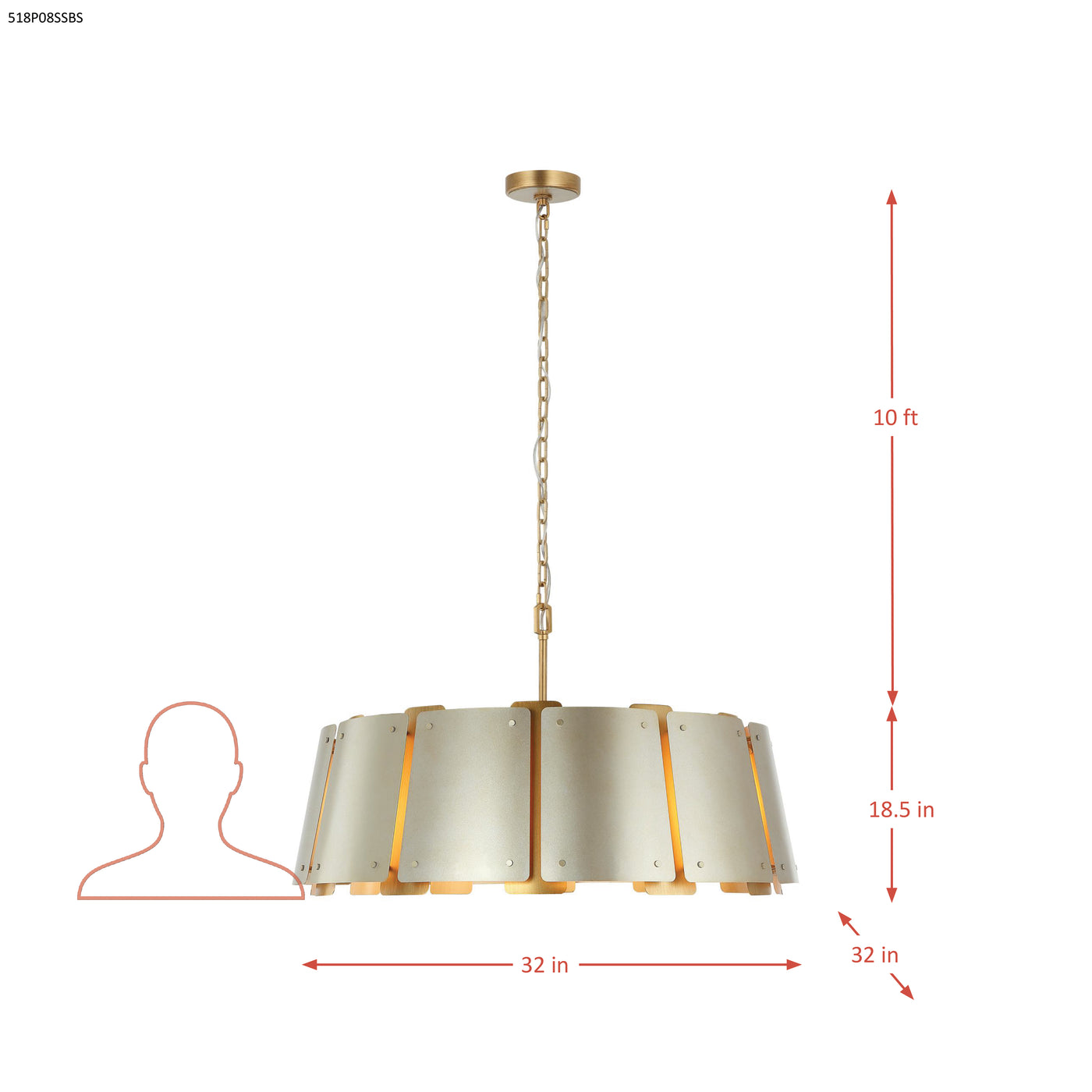 Peep Show 5 Light Pendant