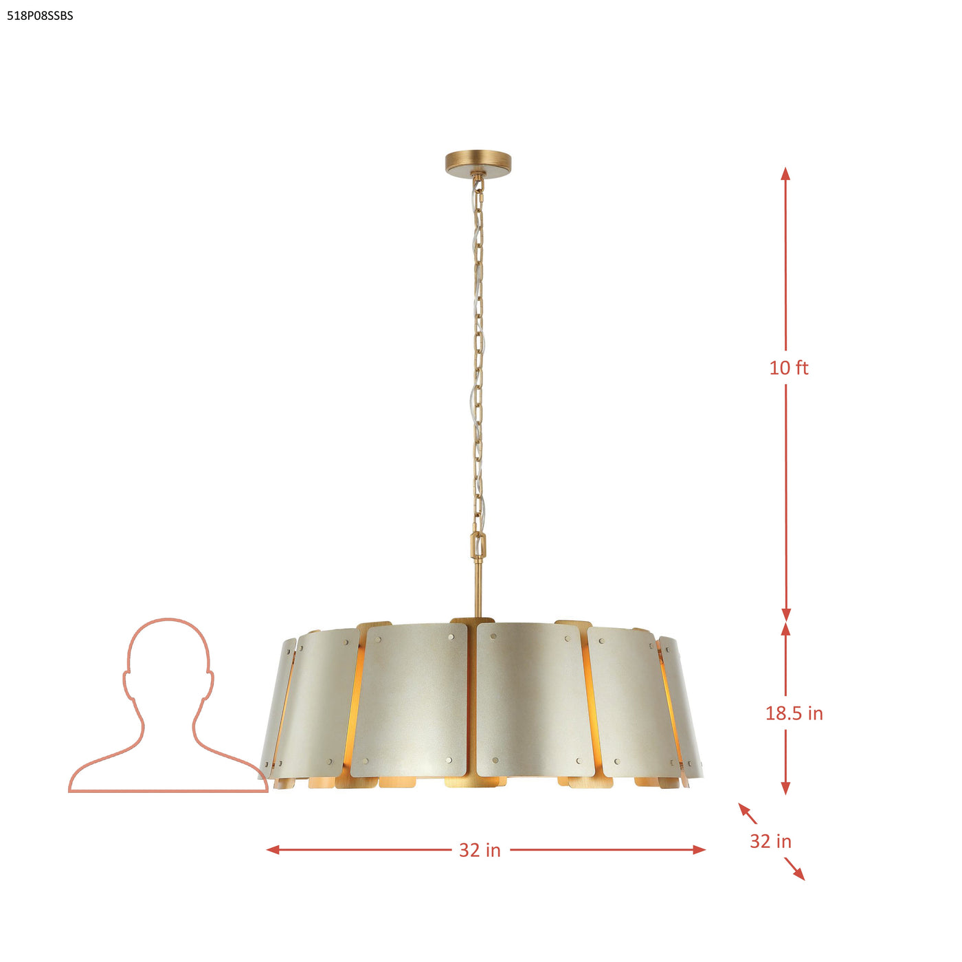 Peep Show 5 Light Pendant