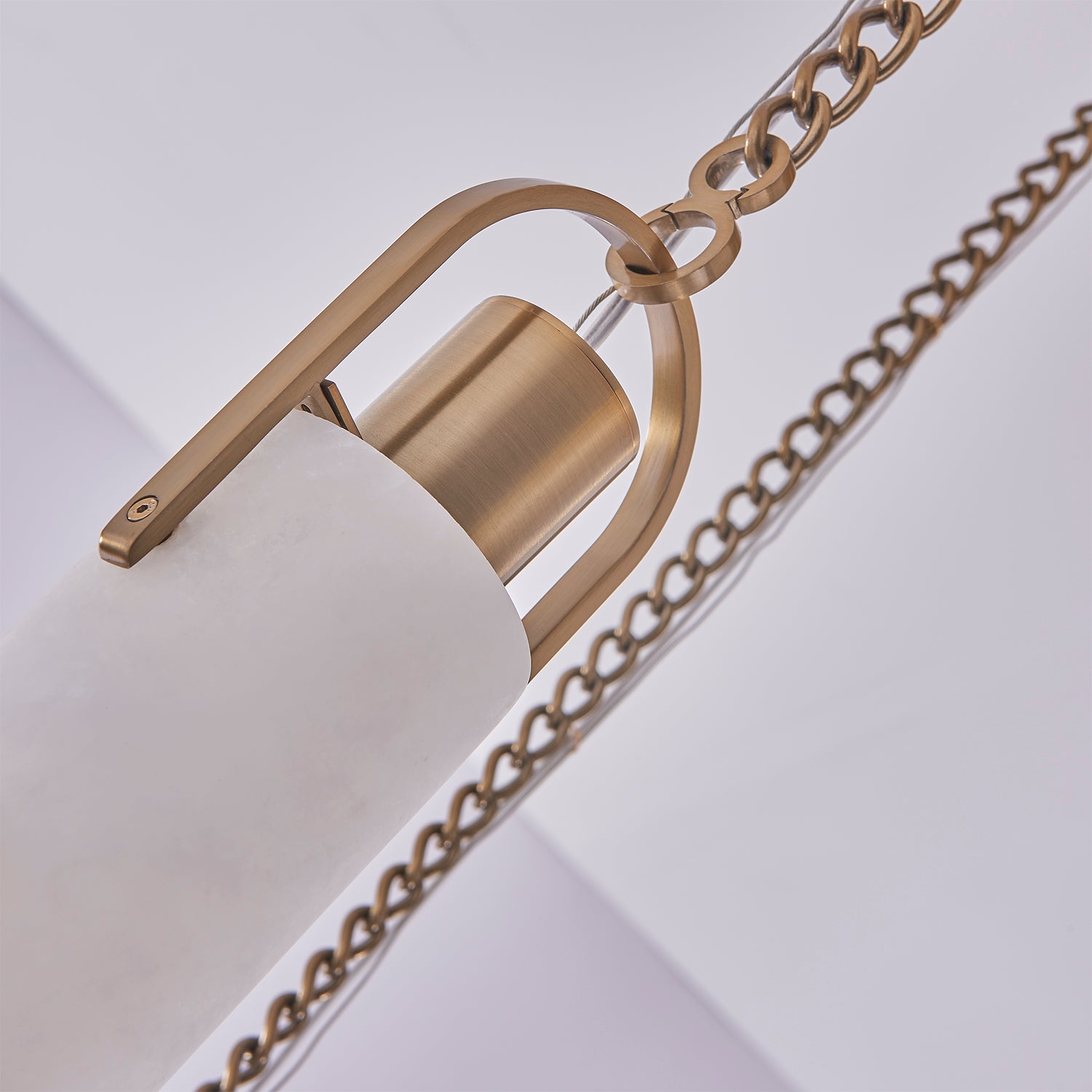 15.5'' Flint 5 Light Winter Brass Multi-Pendant