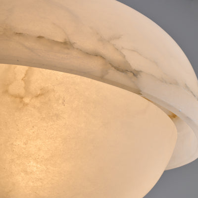 16'' Volterra 1 Light Winter Brass Pendant