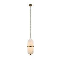 24'' Volterra 1 Light Winter Brass Pendant