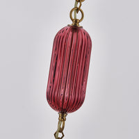 36'' Verde 1 Light Satin Brass Pendant