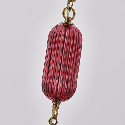 36'' Verde 1 Light Satin Brass Pendant