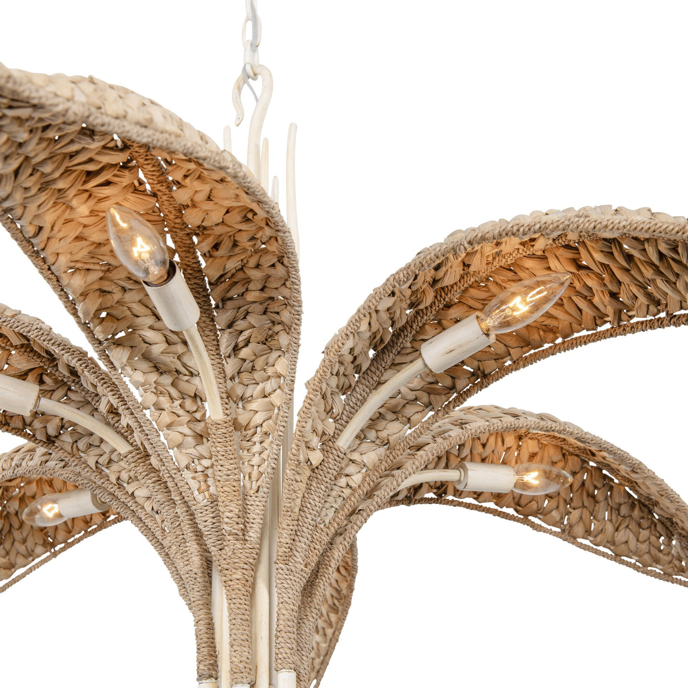 Century Palm 6 Light Chandelier