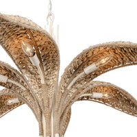 Century Palm 6 Light Chandelier