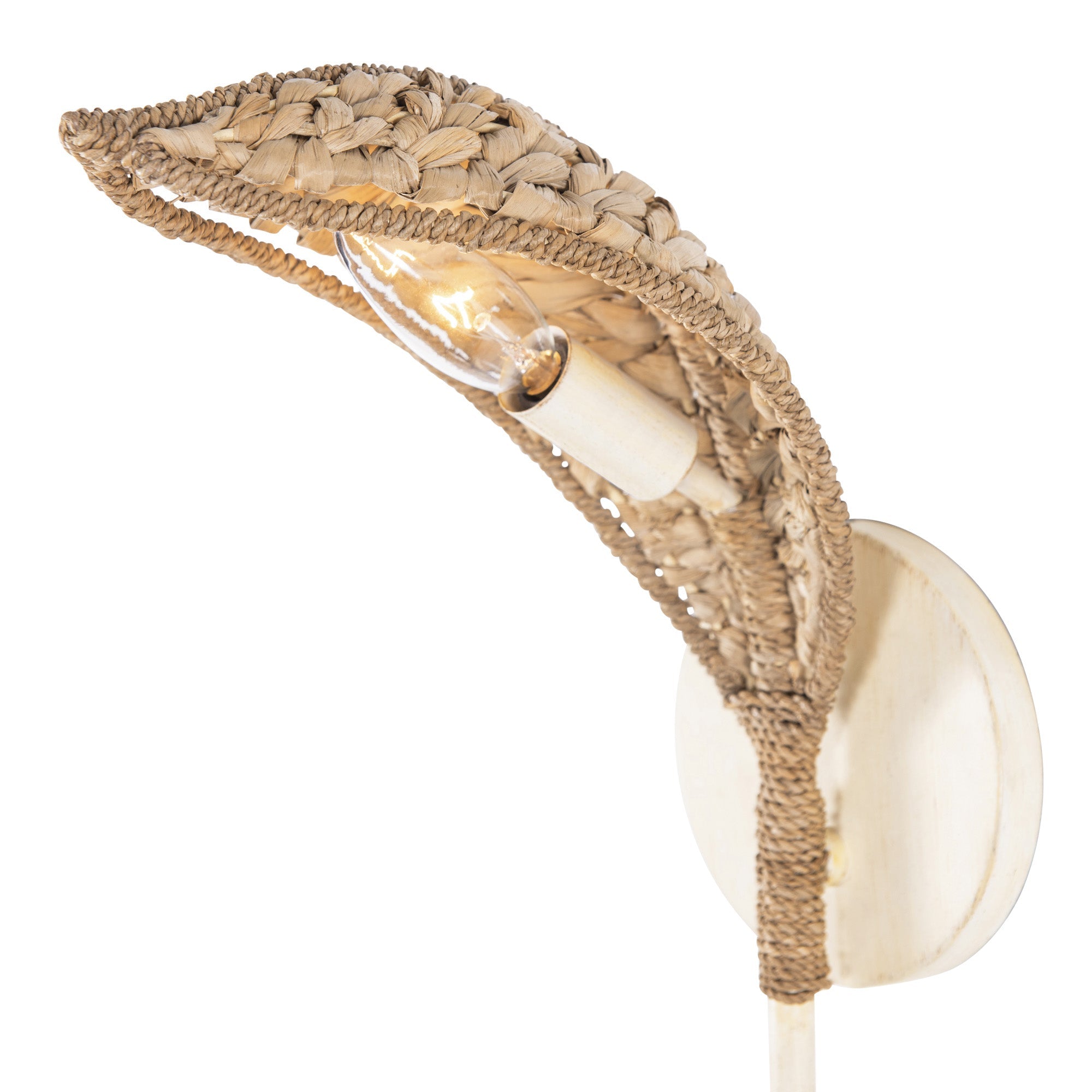 Century Palm 1 Light Wall Sconce
