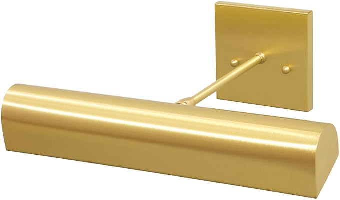 14-inch Classic Traditional Satin Brass LED Direct Wire Picture Light