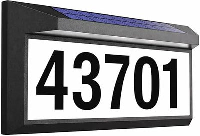 Outdoor Waterproof IP65 Solar Address Sign