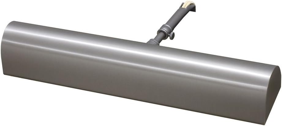18-inch Classic Traditional Pewter in-Line Hi-Lo Switch Plug-In Picture Light