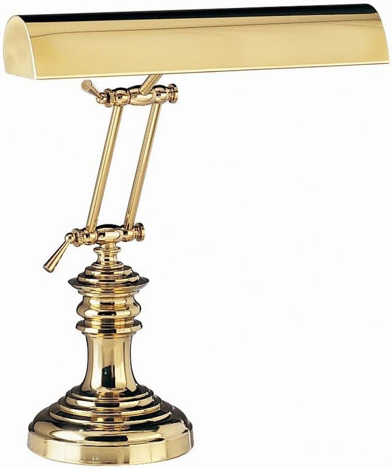 16-inch Piano/desk Polished Brass Desk Lamp