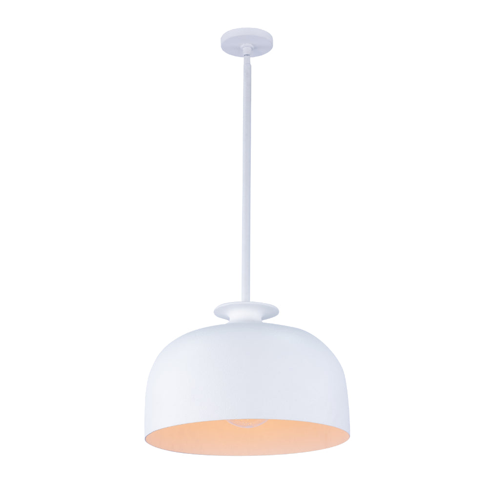 11.5'' Gabardine 6 Light Matt White Pendant