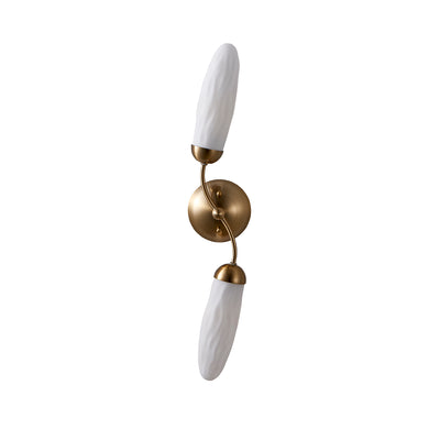 26'' Crest 2 Light Winter Brass Wall Sconce