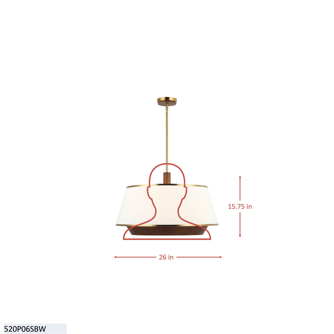 Desert Flyer 6 Light Pendant