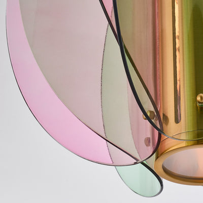 25'' Tulipa 1 Light Winter Brass Pendant
