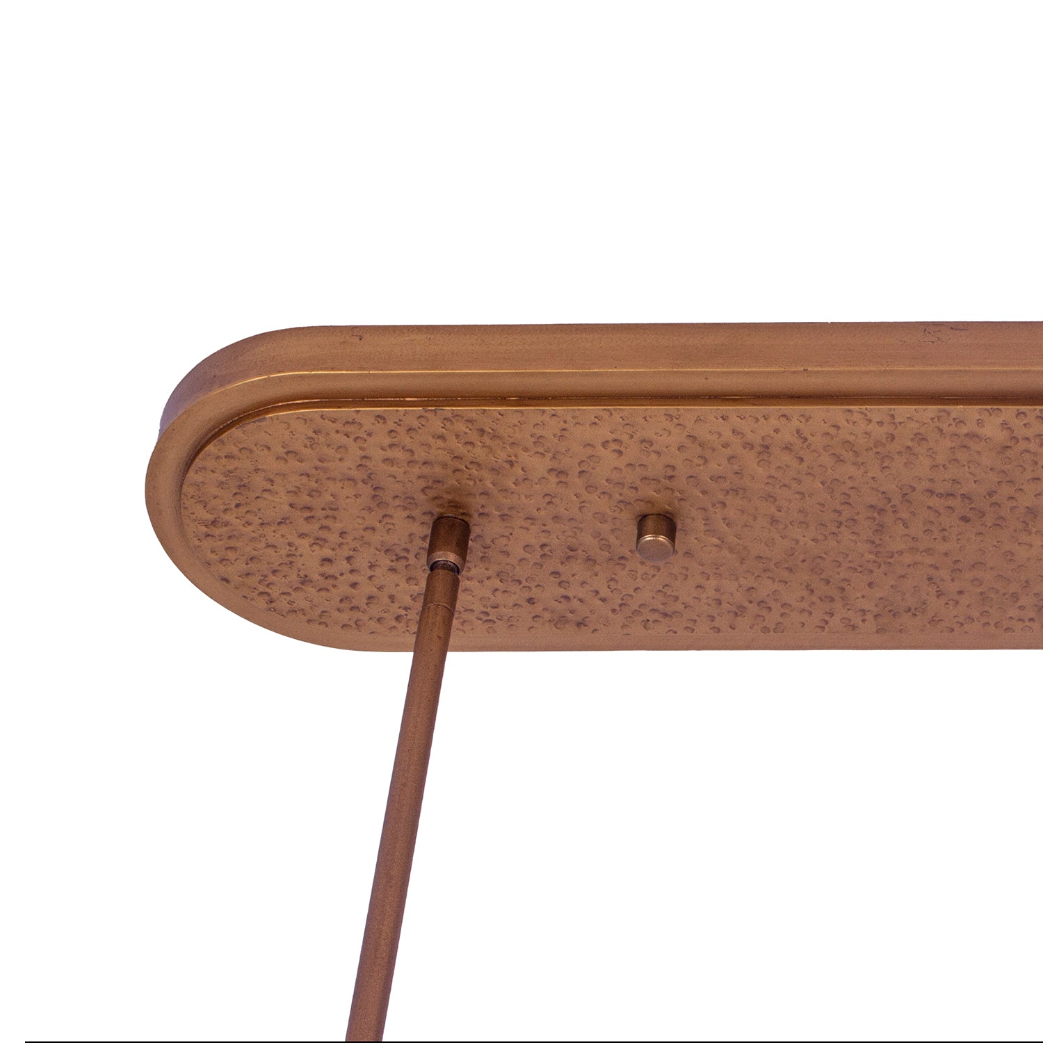 15.5'' Folia 1 Light Warm Gold Linear Pendant
