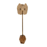 69.5'' Poppy 1 Light Pearlized Antique Brass Floor Lamp