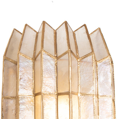 8.5'' Fractal 2 Light Oxidized Gold Leaf Wall Sconce