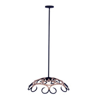 7.5'' Ferrum 1 Light Matte Black Pendant