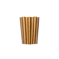 9.5'' Ripple 2 Light Bright Gold Wall Sconce