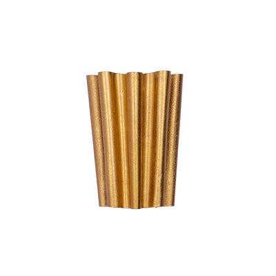 9.5'' Ripple 2 Light Bright Gold Wall Sconce