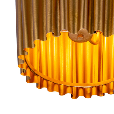 33.5'' Ripple 6 Light Bright Gold Pendant
