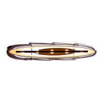 10.5'' Midway 6 Light Brushed Gold Linear Pendant