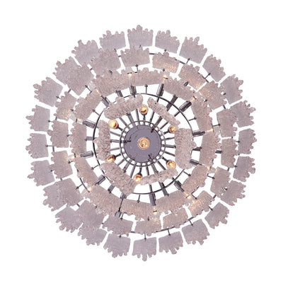 36'' Gisel 19 Light Polished Chrome Tiered Chandelier